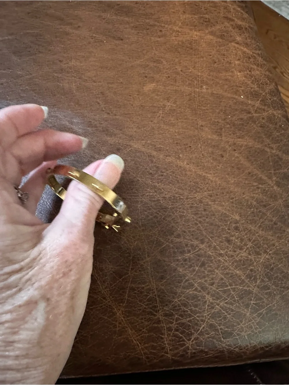 Michael Kors polished gold